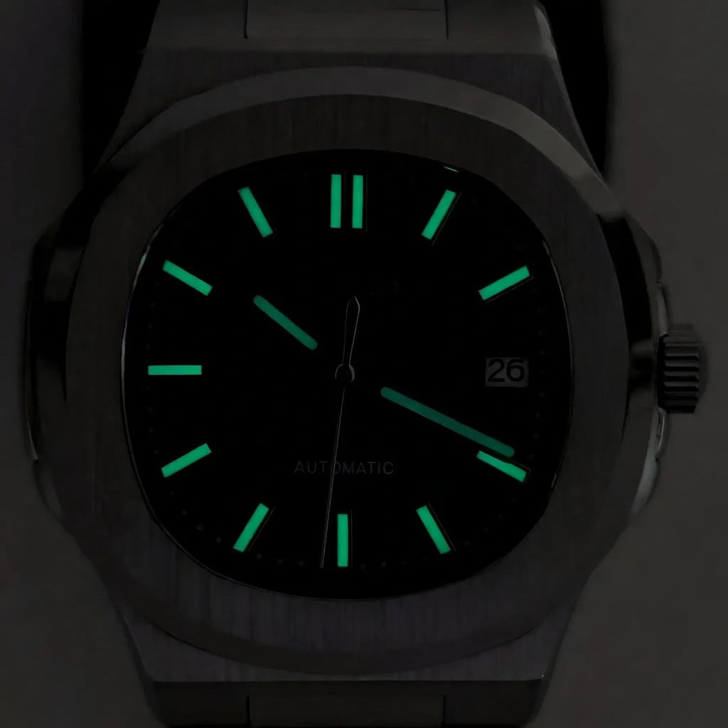Seiko Mod Nautilus Automatic – Blue Dial – NH35